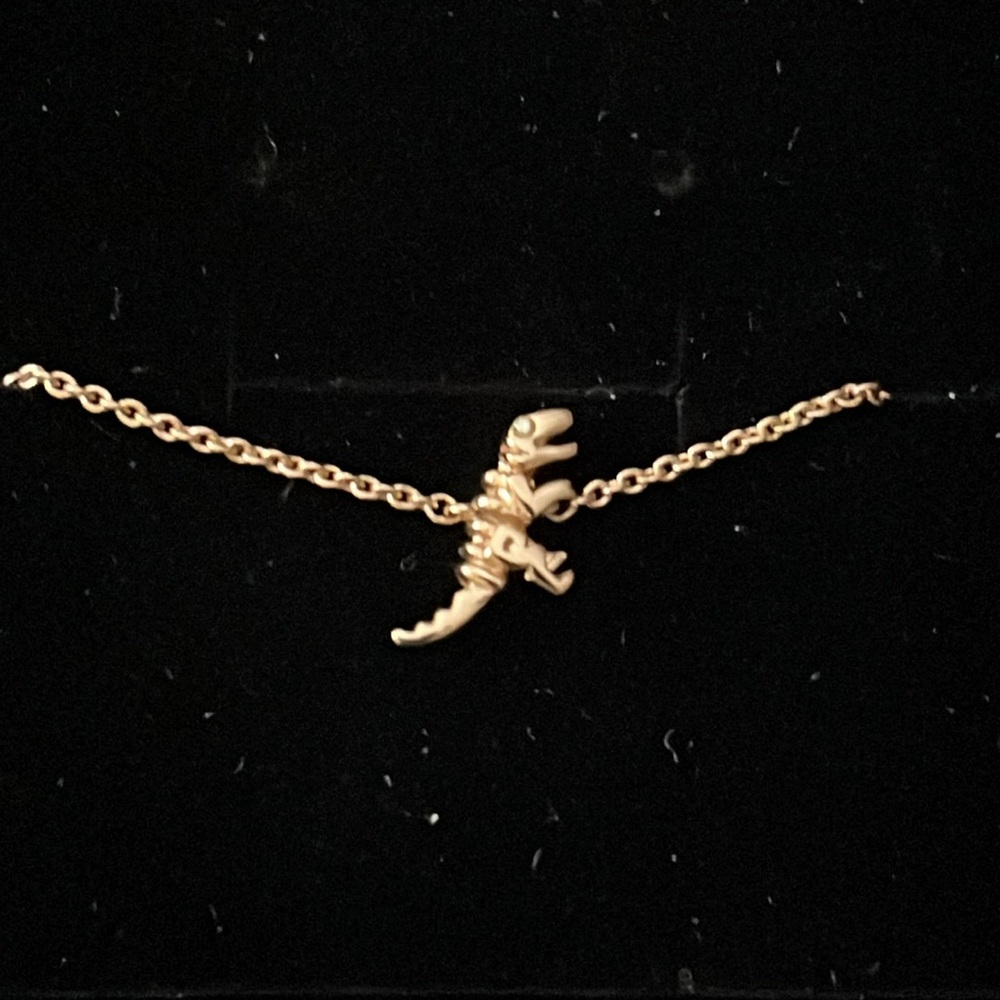 Coach Mini Demi Fine Rexy Bracelet in Rosegold - Picture 4 of 7